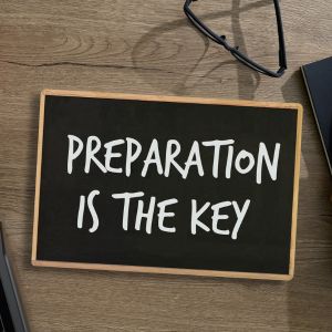 be prepared