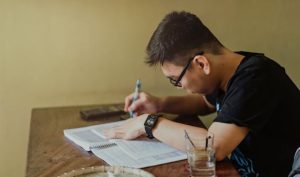 special needs planning, image of young man studying